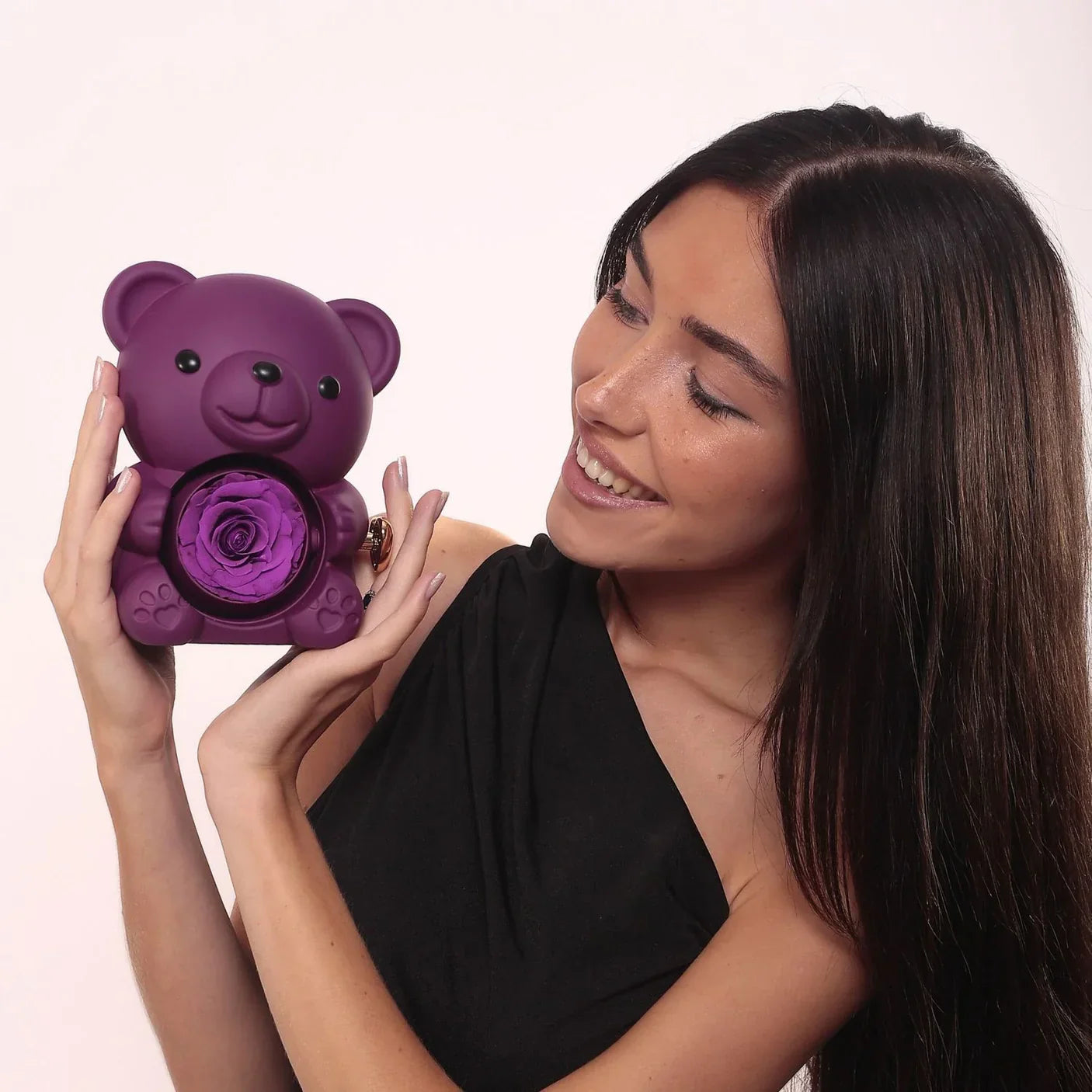 Ikuinen ruusunalle & personoitu kaulakoru